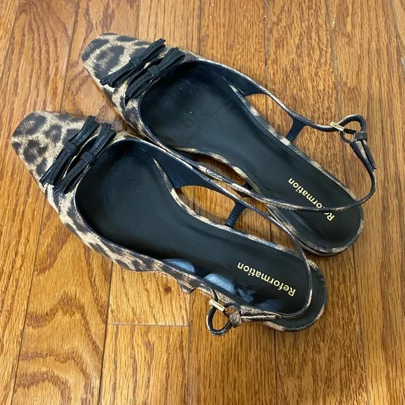 Reformation Tammy Slingback Flats - Picture 2 of 7